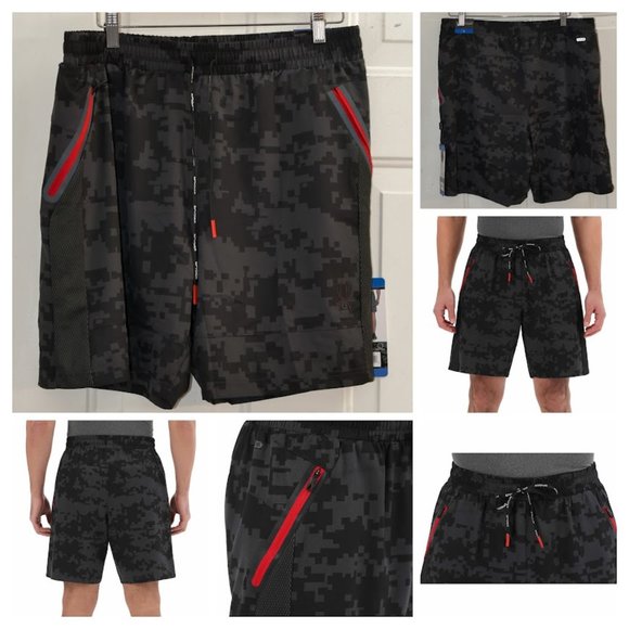 Spyder Active Men’s Woven‎ Black Short - Picture 1 of 9